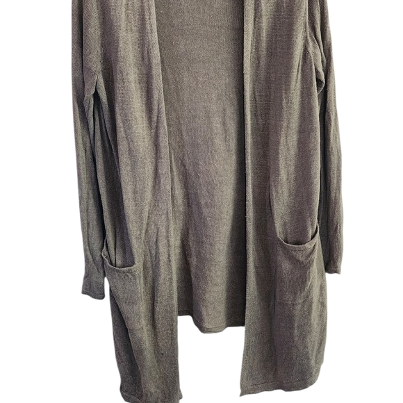 J. Jill Gray Sweater Cardigan - Picture 3 of 3